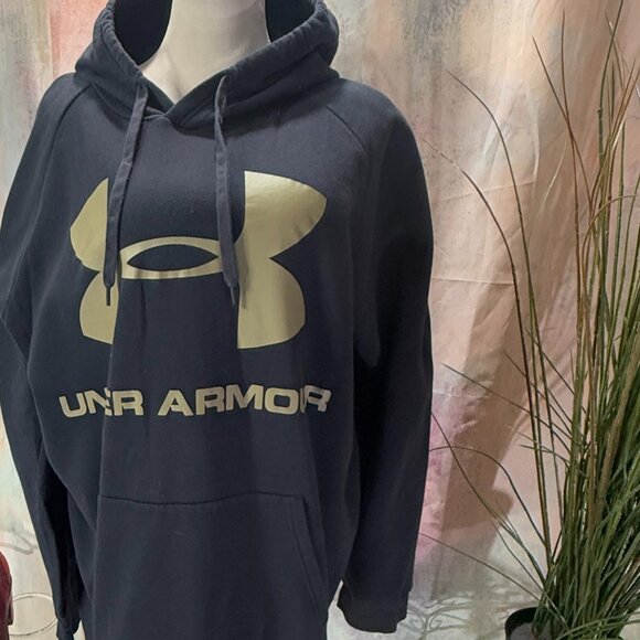 Under Armour Other - 📌Under Armour Rival Fleece Cotton Blend Sport Style Hoodie 5XL/5TG/5EG